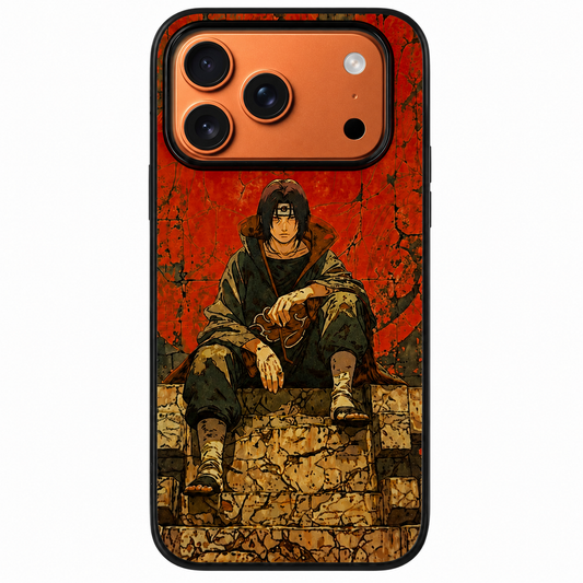 Anime Ninja Sitting Phone Case