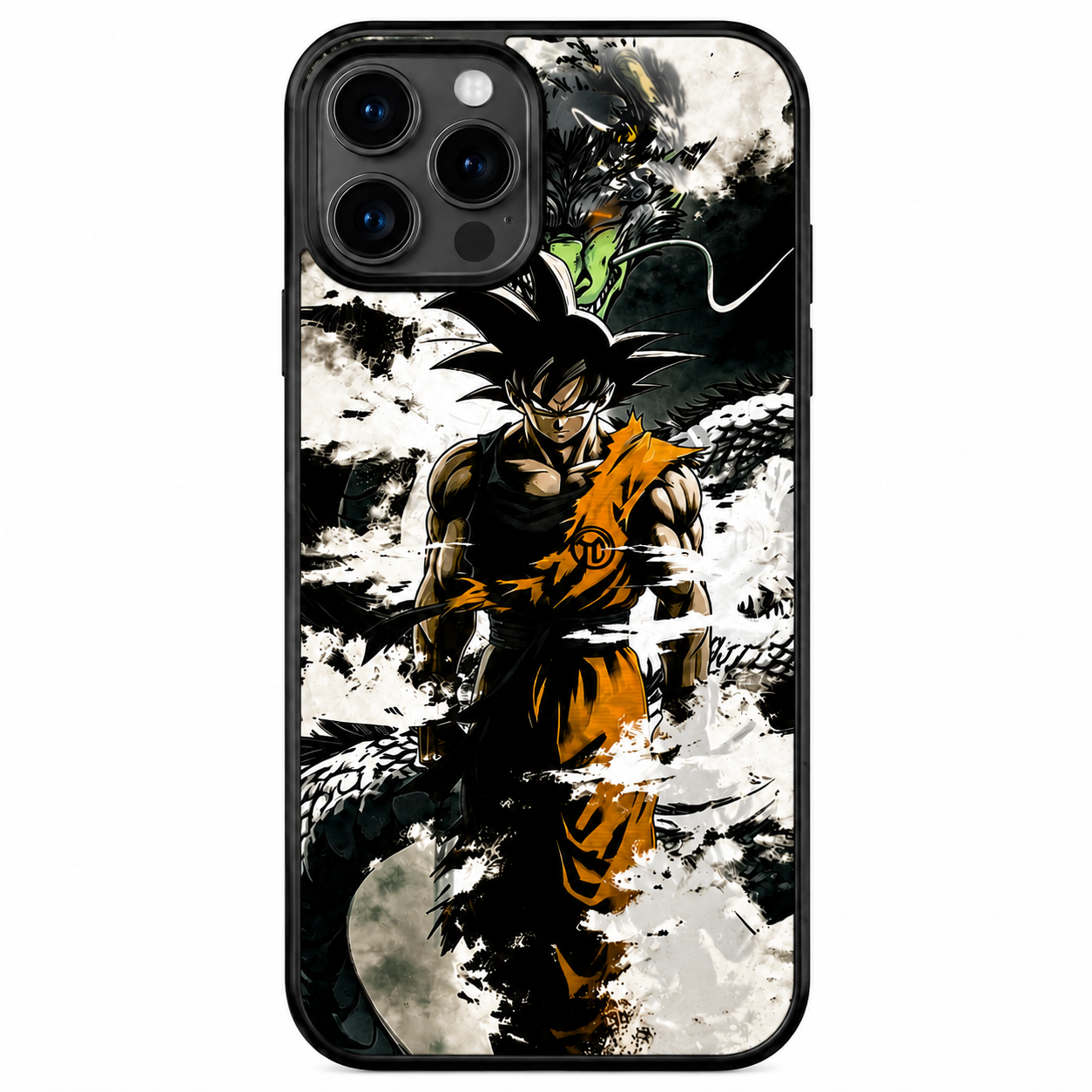 Anime Warrior Glitch Effect Phone Case