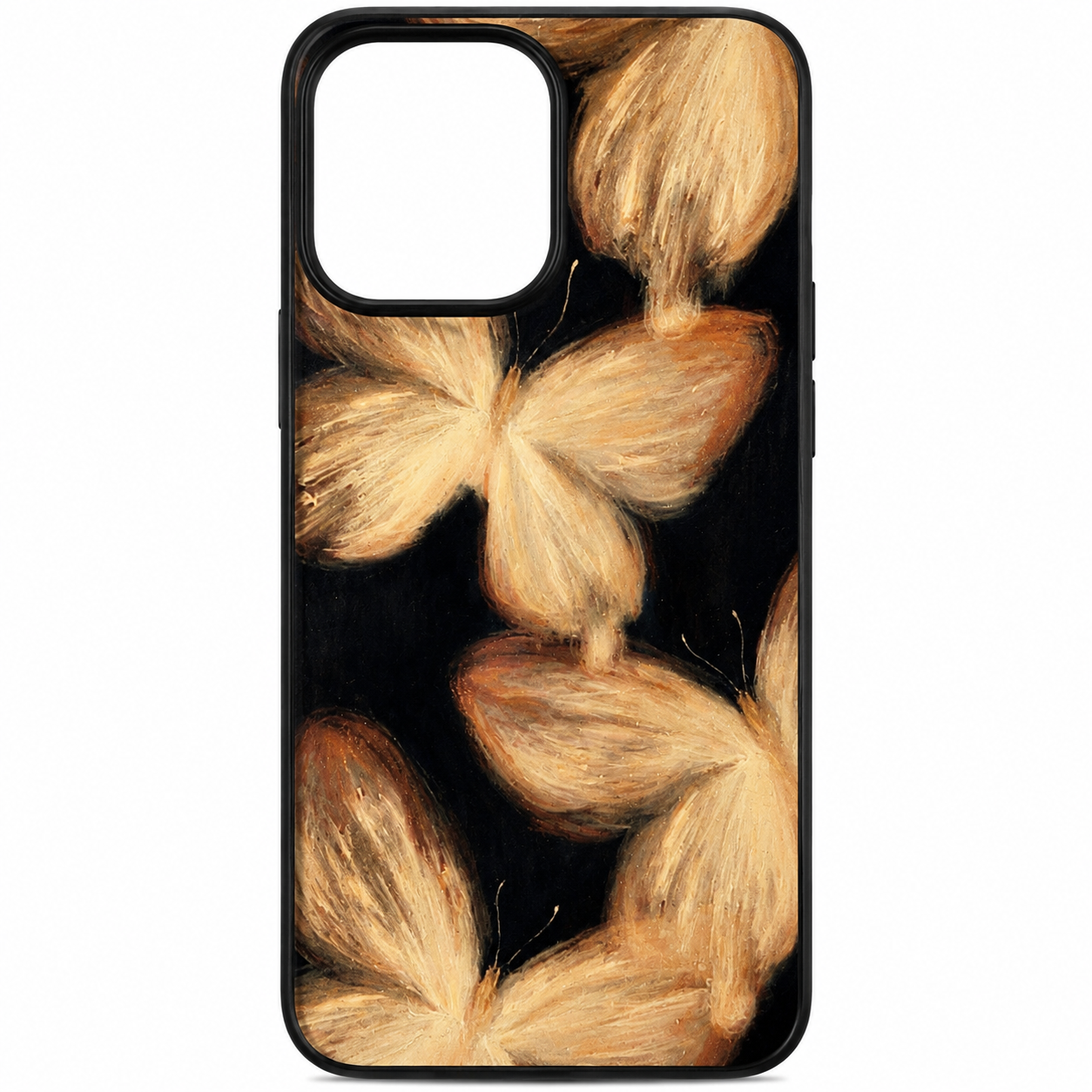 Golden Butterfly Art Phone Case