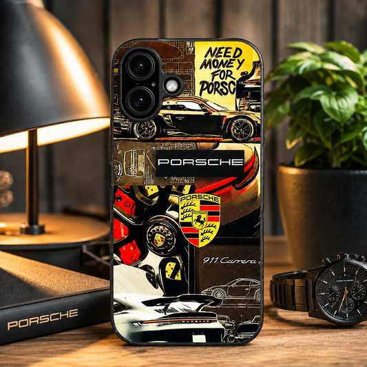 Porsche 911 Collage Phone Case