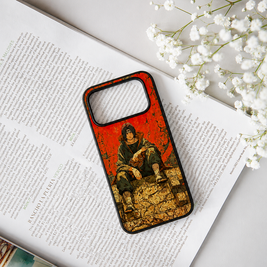 Anime Ninja Sitting Phone Case