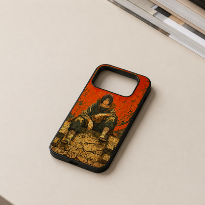 Anime Ninja Sitting Phone Case