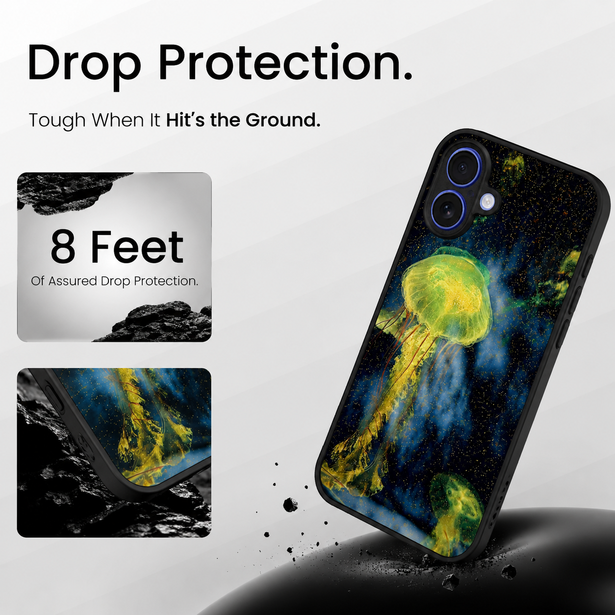 Glowing Jellyfish Deep Ocean Case
