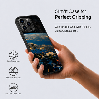 Earth from Space City Street Phone Case