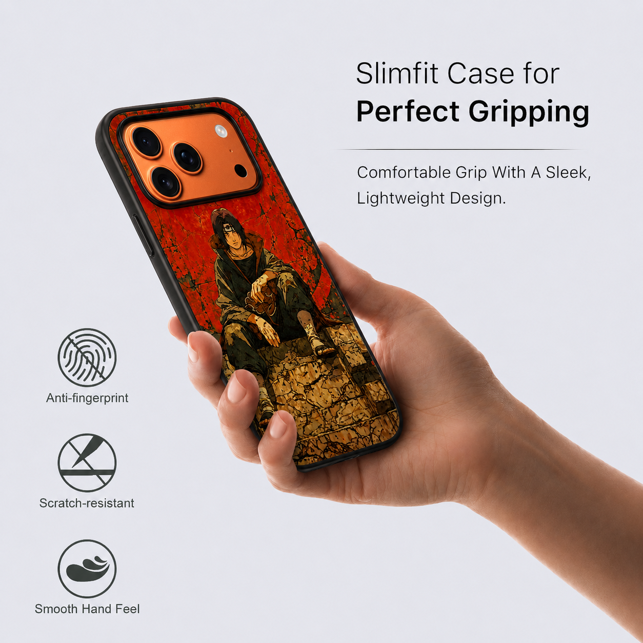 Anime Ninja Sitting Phone Case