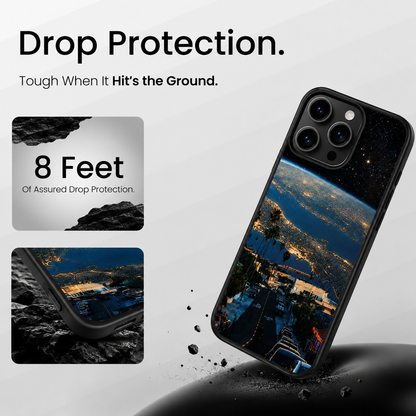 Earth from Space City Street Phone Case