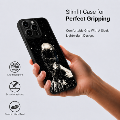 Liquid Metal Human Phone Case