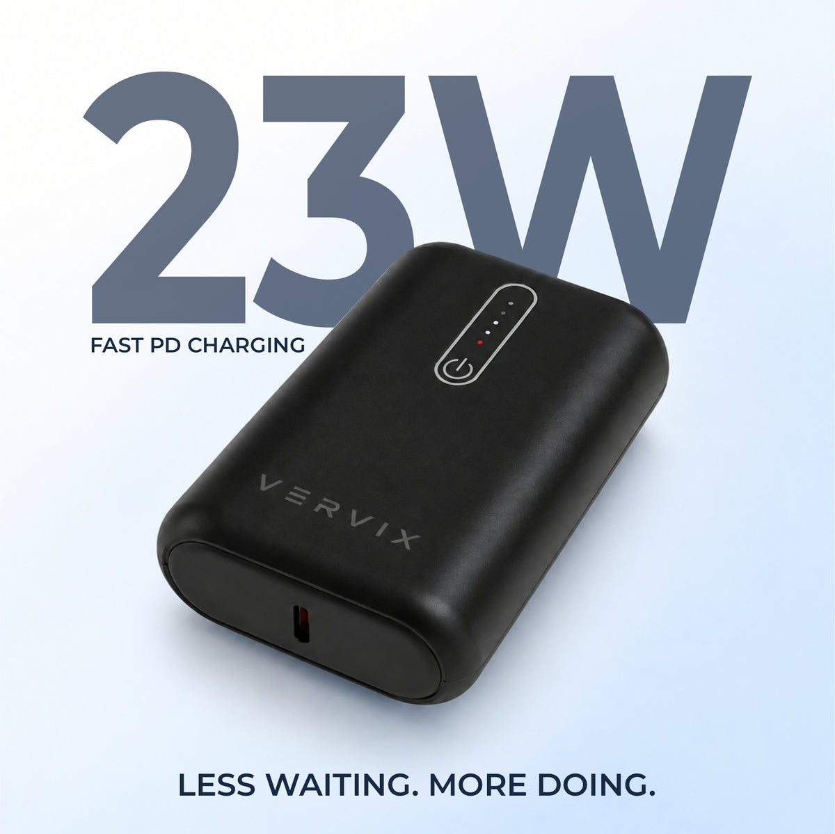 Pocket Power Bank 10000mAh with 23W Fast PD Charging