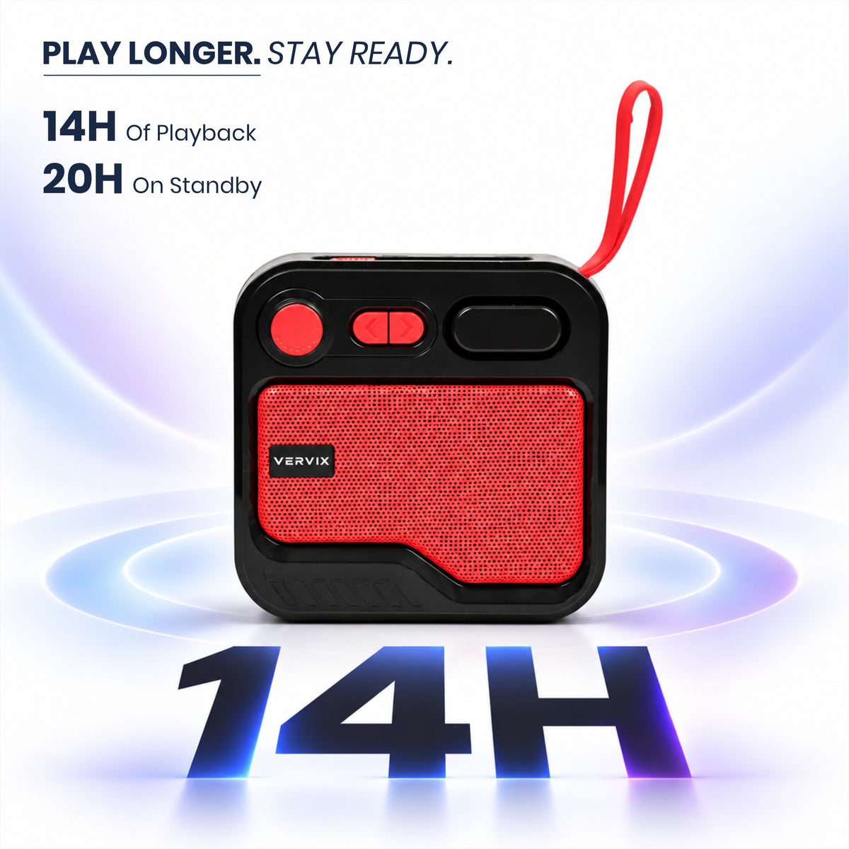 Tony Portable Bluetooth Speaker – Dolby Atmos, Deep Bass & RGB Lighting