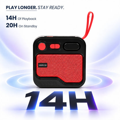 Tony Portable Bluetooth Speaker – Dolby Atmos, Deep Bass & RGB Lighting
