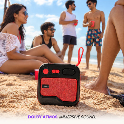 Tony Portable Bluetooth Speaker – Dolby Atmos, Deep Bass & RGB Lighting