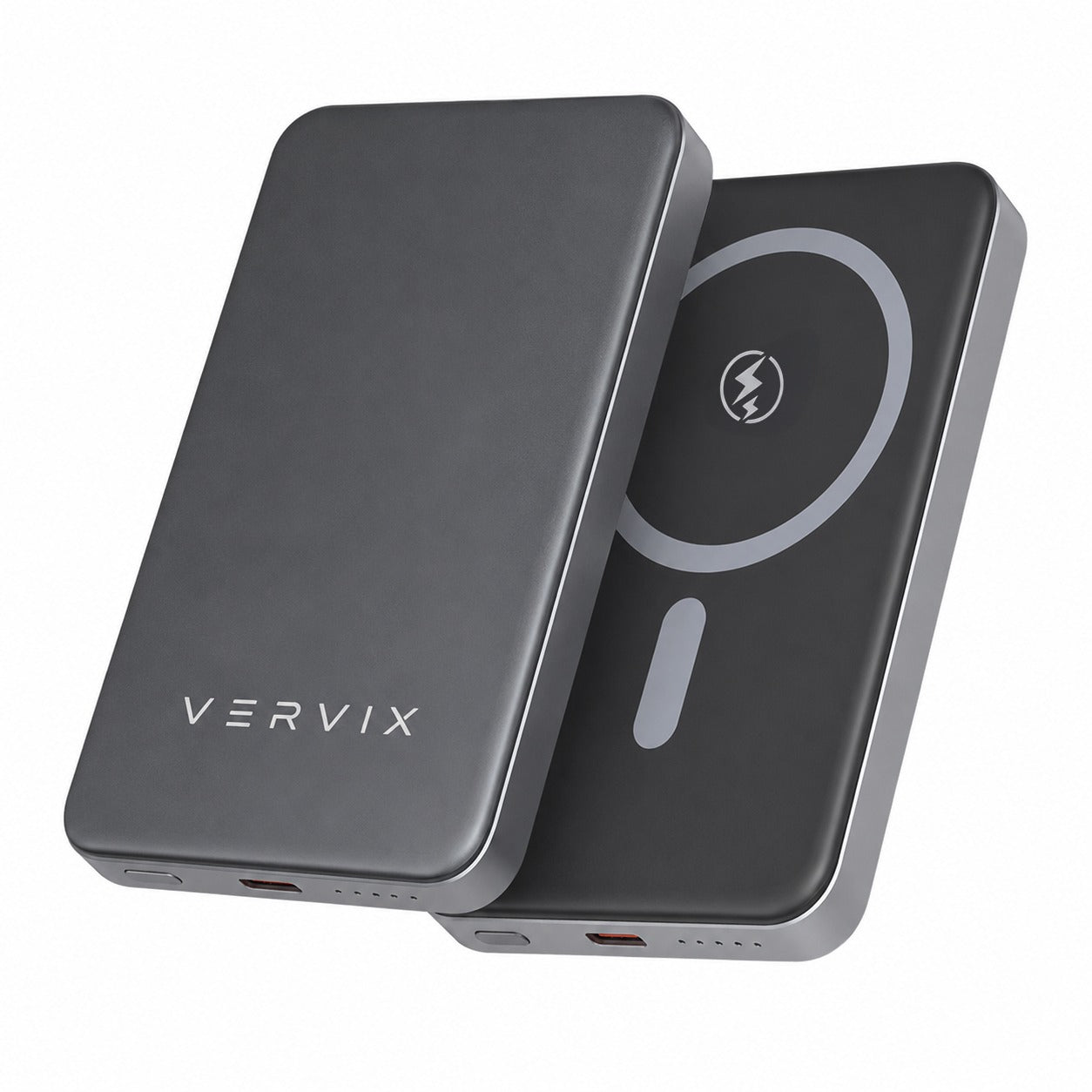 Titanium Magnetic Wireless Power Bank