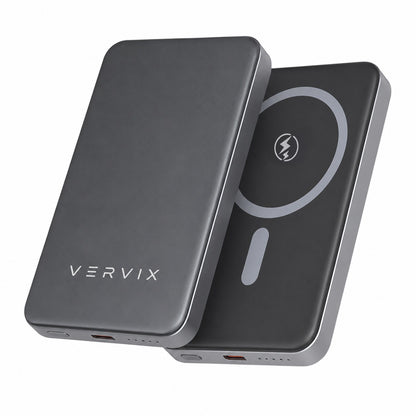 Titanium Magnetic Wireless Power Bank