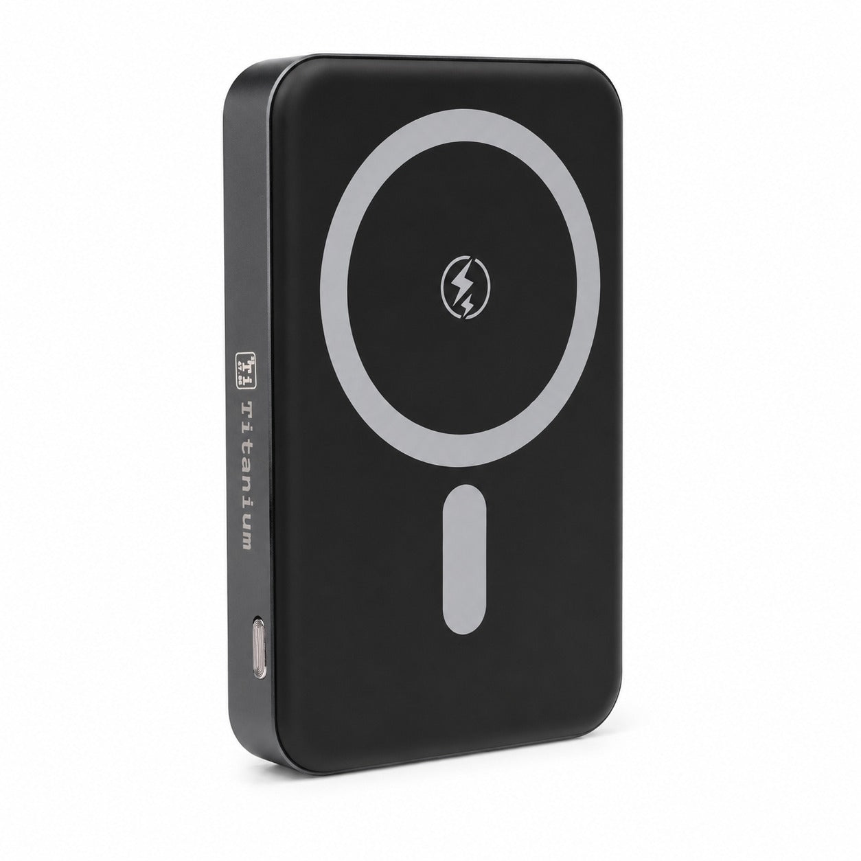 Titanium Magnetic Wireless Power Bank